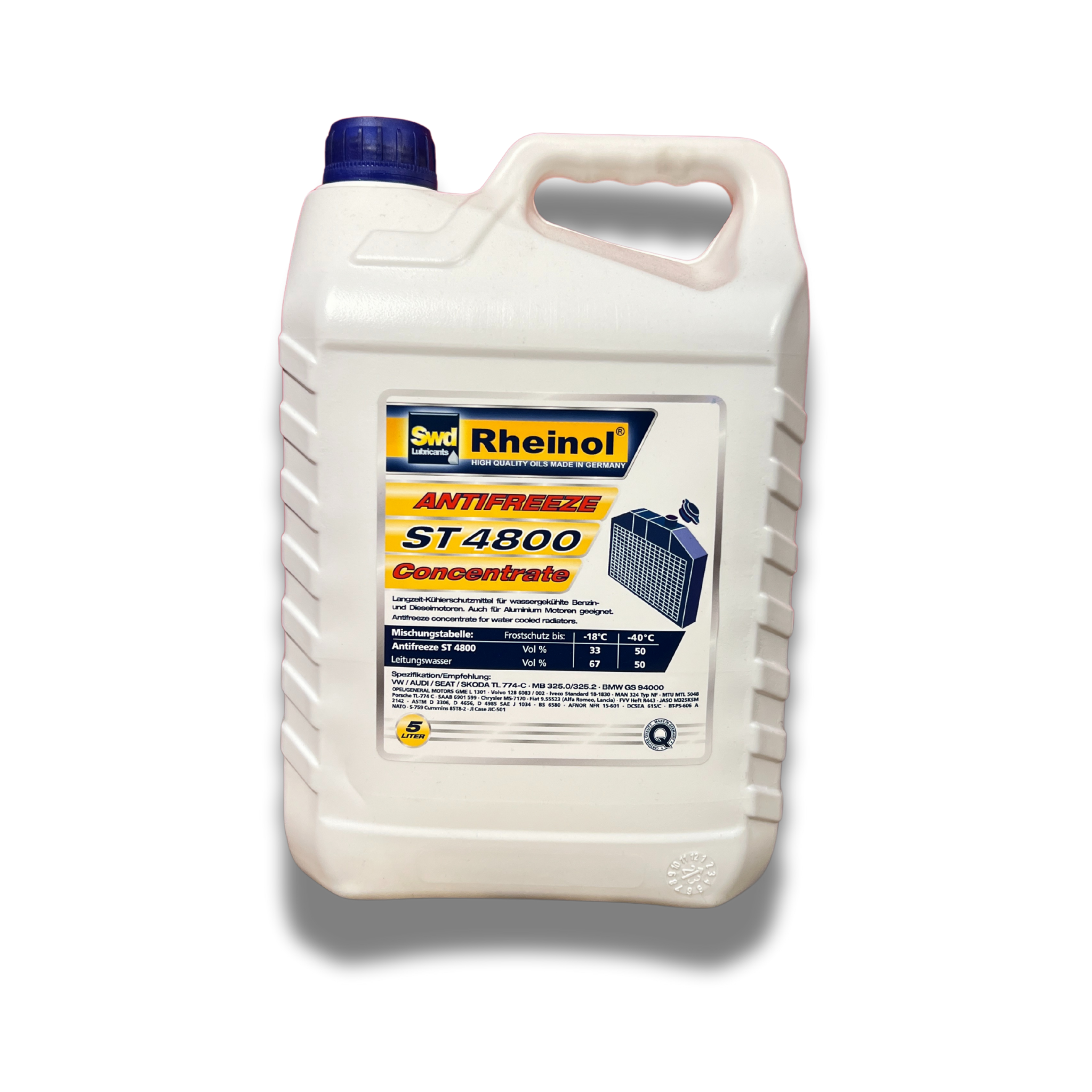 Swd Rheinol Antifreeze ST 4800 Concentrate – 5L