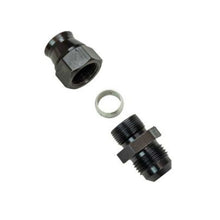 Load image into Gallery viewer, Moroso Aluminum Fitting Adapter 8AN Male to 1/2in Tube Compression - Black