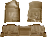 Husky Liners 07-13 GM Escalade/Suburban/Yukon WeatherBeater Tan Front & 2nd Seat Floor Liners