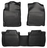 Husky Liners 10-13 Lexus RX350/RX450h WeatherBeater Black Front & 2nd Seat Floor Liners