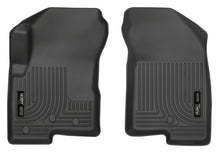 Load image into Gallery viewer, Husky Liners 07-12 Dodge Caliber / 07-12 Jeep Compass WeatherBeater Front Row Black Floor Liners