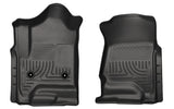 Husky Liners 14 Chevrolet Silverado/GMC Sierra 1500 Weatherbeater Black Front Floor Liners