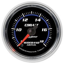 Load image into Gallery viewer, Autometer Cobalt 52mm Wideband Analog Air/Fuel Ratio Gauge