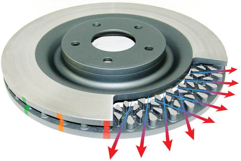 DBA 15-20 Dodge Challenger/Charger SRT8 Hellcat T3 5000 Series Replacement Front Slotted Rotor