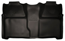 Load image into Gallery viewer, Husky Liners 07-13 Chevy Silverado 1500/2500HD Crew Cab PU Weatherbeater Black 2nd Seat Floor Liner