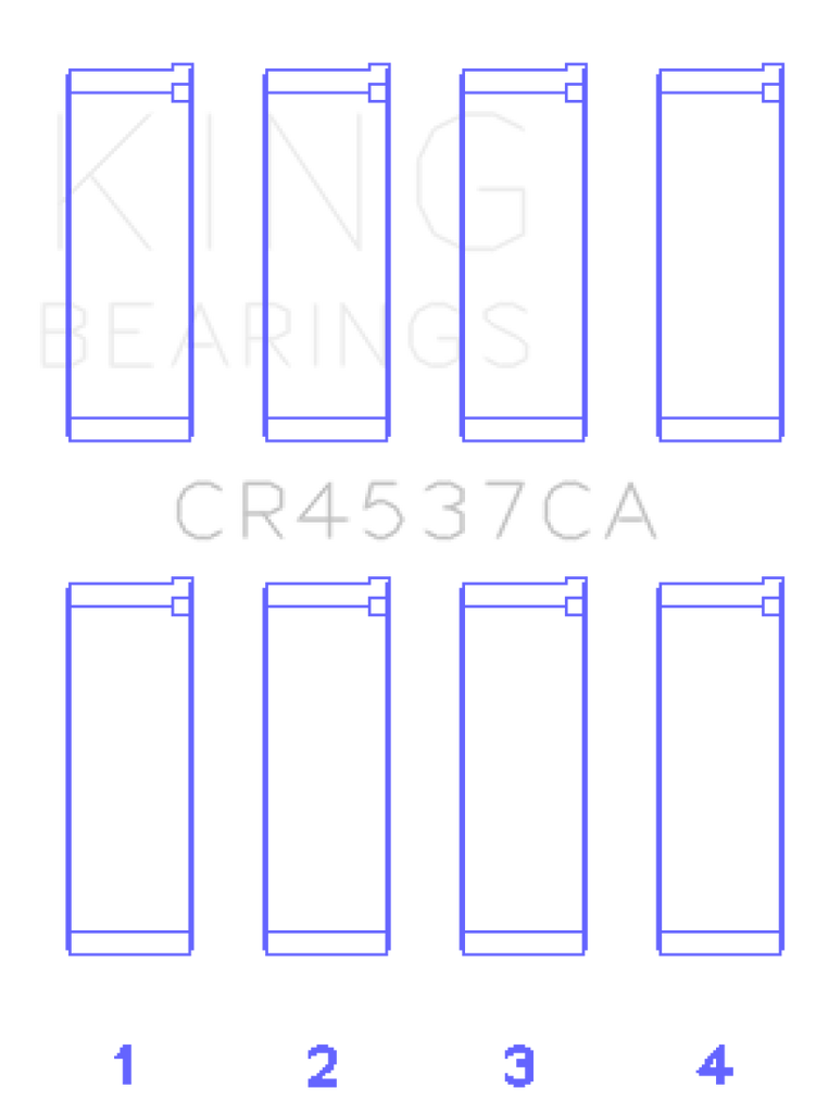 King Mini Cooper S/Cooper S Conv/Works W10B16A Rod Bearing Set - Size STD