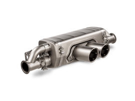 Akrapovic 21-22 Porsche 911 GT3/GT3 RS (992) Slip-On Race Line (Titanium) w/Titanium Tips